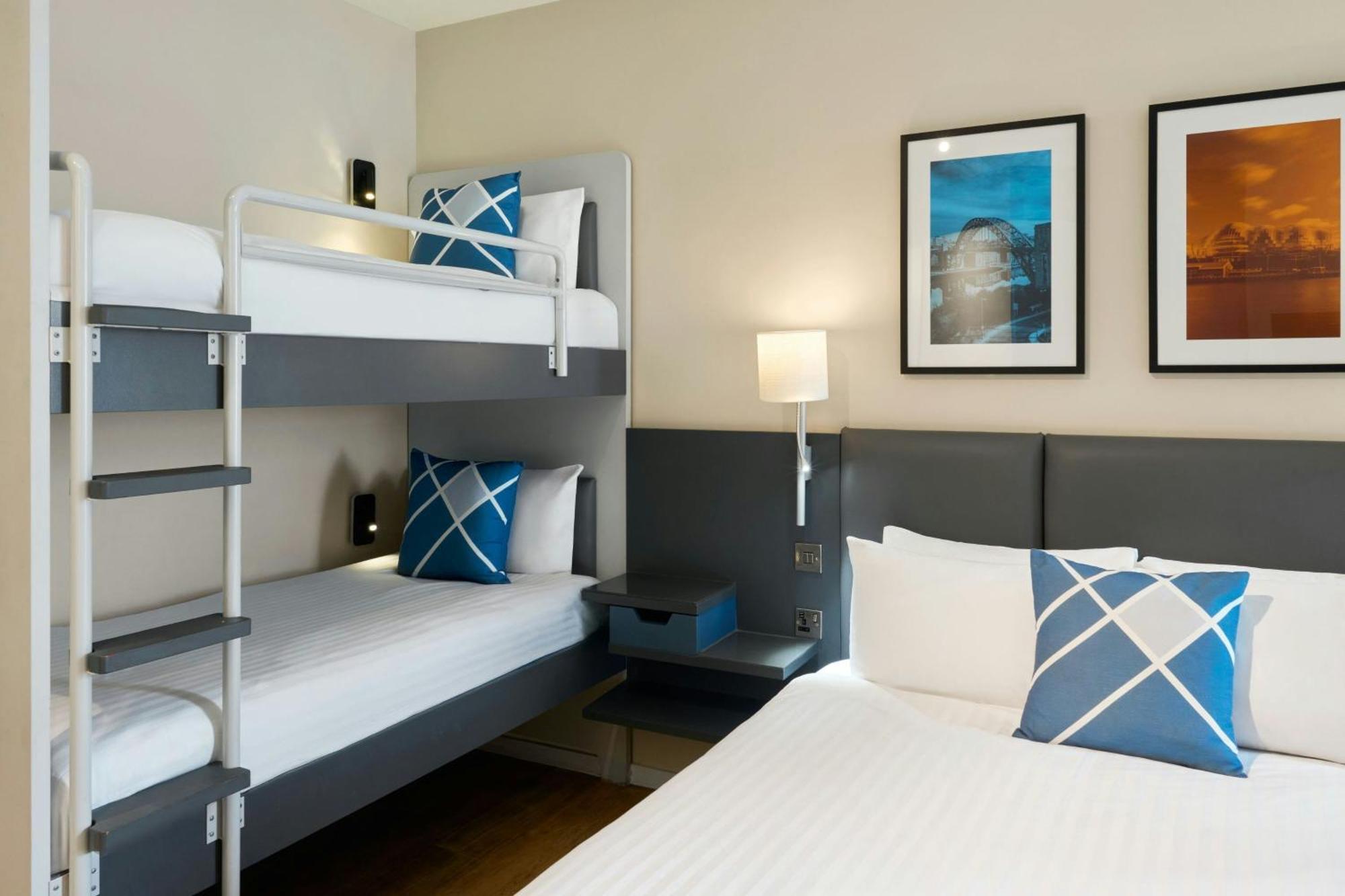Family Room One Double Bed Two Bunk Beds