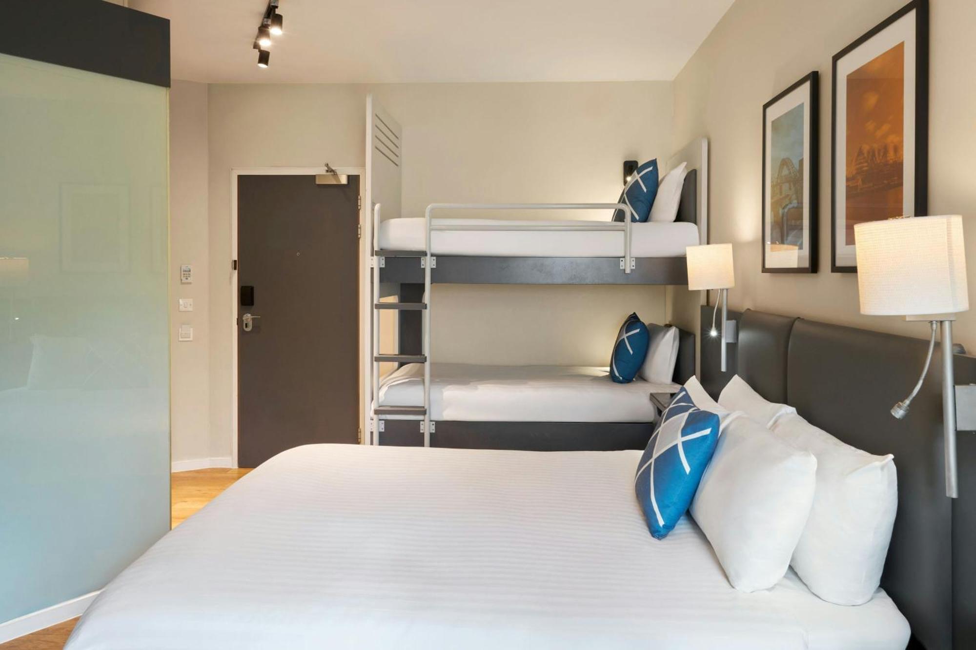 Family Room One Double Bed Two Bunk Beds